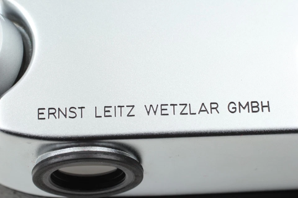 Ernst Leitz Wetzlar GMBH 'Casi Sin Usar' Leica M6 Plata 0.72 10414 Cámara JAPÓN - Imagen 3 de 4