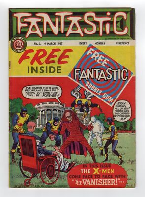 1963 MARVEL X-MEN #2 1ST APPEARANCE OF VANISHER KEY RARE UK