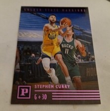 2020-21 Chronicles Panini #106 Stephen Curry Golden State Warriors PINK Parallel
