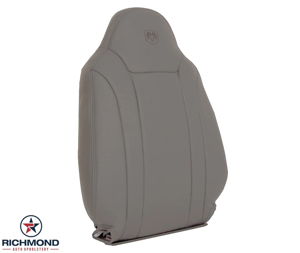 2000-2004 Dodge Dakota-Driver & Passenger Complete Leather Seat Covers Taupe Tan - Image 4 of 4