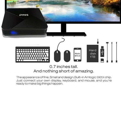 Equipments Android WIFI D905 HDMI TV box TV Receivers Smart TV Box Media Player - Picture 11 of 12
