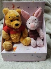 Pooh  Piglet Boxed Friends Set USA Disney Mbbp bean bag beanie