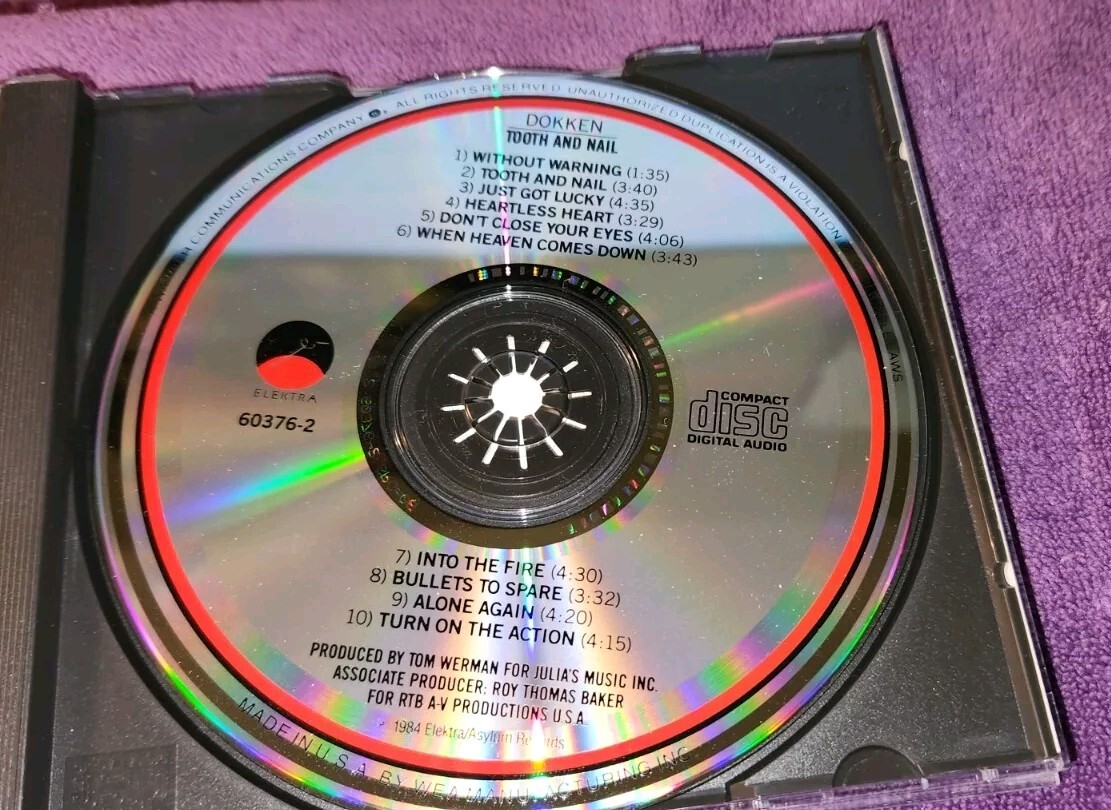 DOKKEN cd TOOTH AND NAIL | eBay