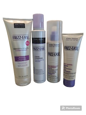 John Frieda Frizz Ease Smooth Start Conditioner Full - See Description- Lot Of 4