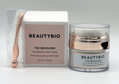 BeautyBio The Beholder Lid-Lifting Eye Cream 0.5 fl. oz. / 15 mL plus Spatula