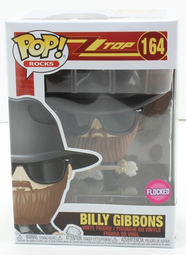 Funko Pop! ZZ Top - Billy Gibbons 164 - Flocked | eBay