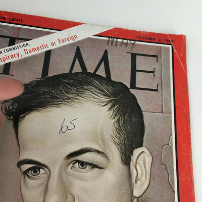 Time Magazine October 2 1964 Vol. 84 No. 14 Lee Harvey Oswald No