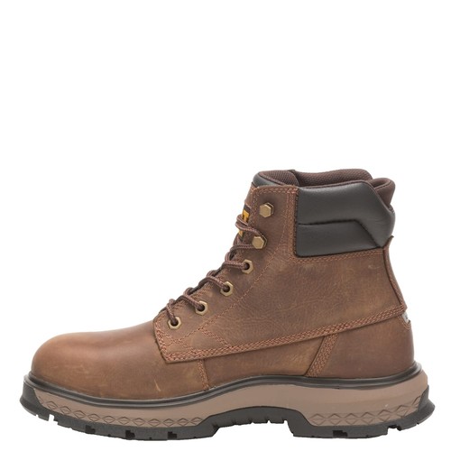 Clarks 1825 Collection Montacute Cap Toe Boot Dark Brown Leather 26128060 Mens 7 Men main image 4
