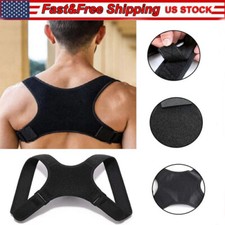 Back Posture Corrector Shoulder Straight Support Brace Belt Therapy Men Women