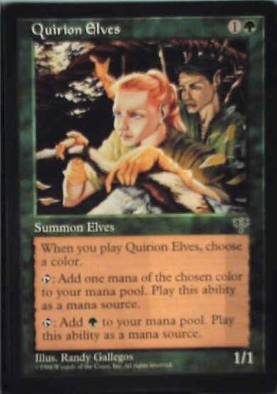 Quirion Elves - Mirage: #234, Magic: The Gathering Nm R124
