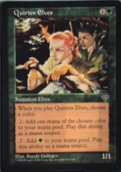 Quirion Elves - Mirage #234 Common MTG