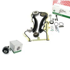 Timing Chain Kit Full Set + WaPump for VW 1.4 TSI INA 559015430 03C121004J CAV