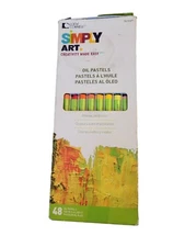 Loew-Cornell 1021087 Simply Art Oil Pastels 47/48 In Box 