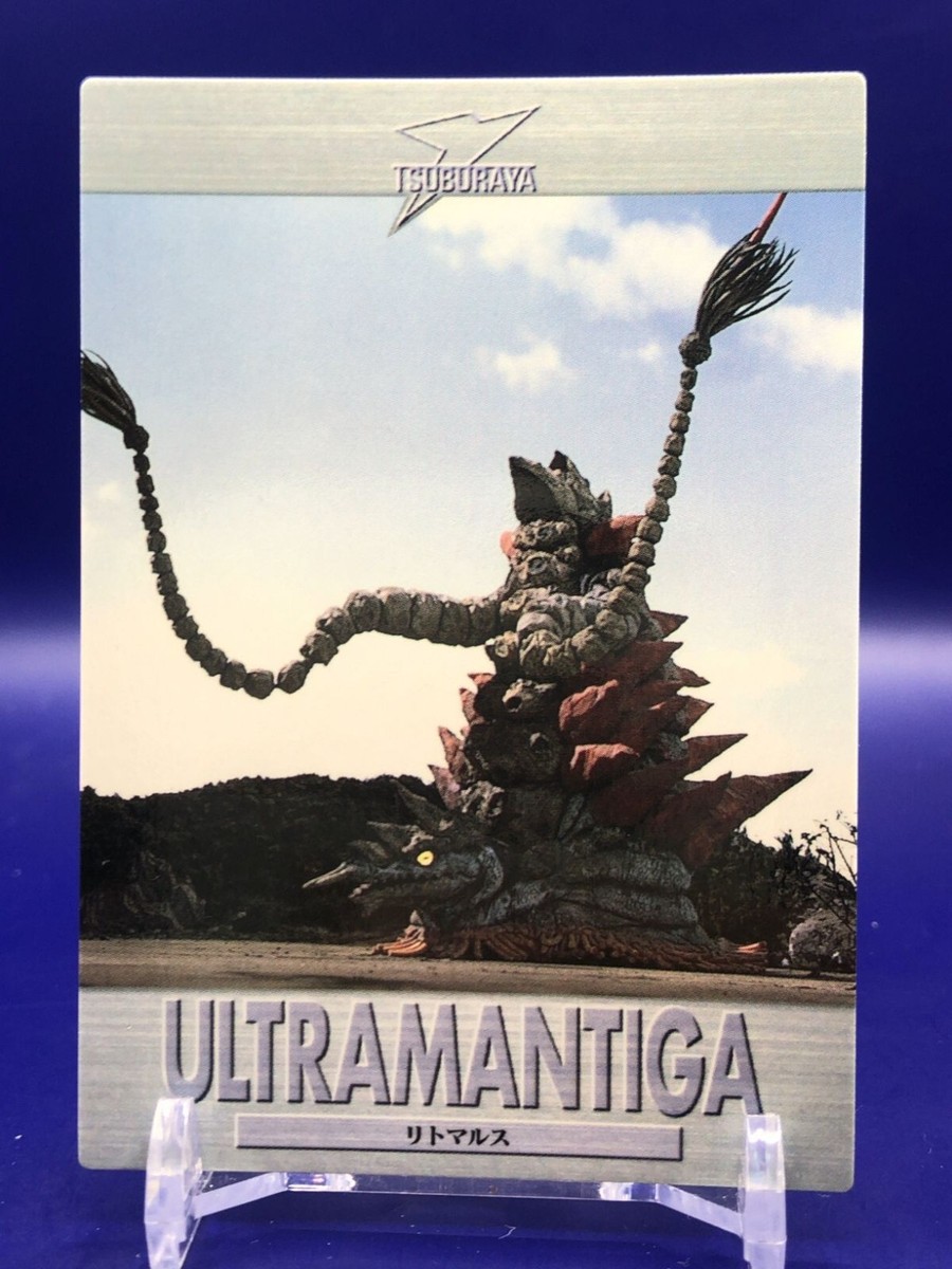 Litomalus Ultraman TigaDyna 60 Tsuburaya Hero Card Carddass Bandai