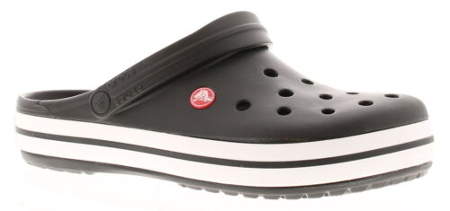 Crocs Mens Beach Sandals Crocband Unisex black UK Size - Picture 1 of 35