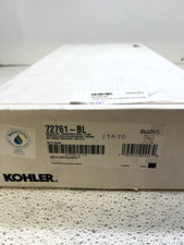 Kohler Artifacts 1.2 GPM Widespread Bathroom Faucet K-72761-BL READ