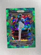 2023 Panini Prizm  #120 Taj Bradley Green Cracked Ice