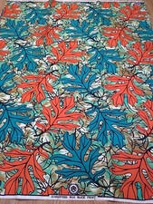 African Printed Ankara Wax Fabric Design Multicolor 4 YARDS