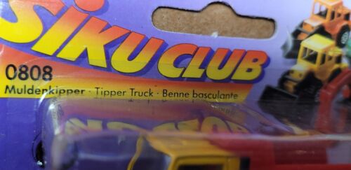 Vintage Siku Club Scania Tipper Truck 0808 1:64 Made In Germany - Picture 3 of 4