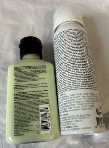 Rituals Cherry Blossom Foaming Shower Gel 1.6 Oz. & Hempz Pear Lotion 2.25 Oz. - Picture 3 of 5
