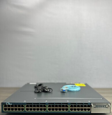 Cisco WS-C3560X-48T-S 48 Port 3560X Gigabit Switch - Same Day Shipping