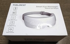 TOLOCO TL-EM08 Gray White USB Bluetooth Music Smart Eye Massager Eye Fatigue