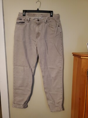 Riders Light Brown Denim Womens Jeans, Size 16 Medium 