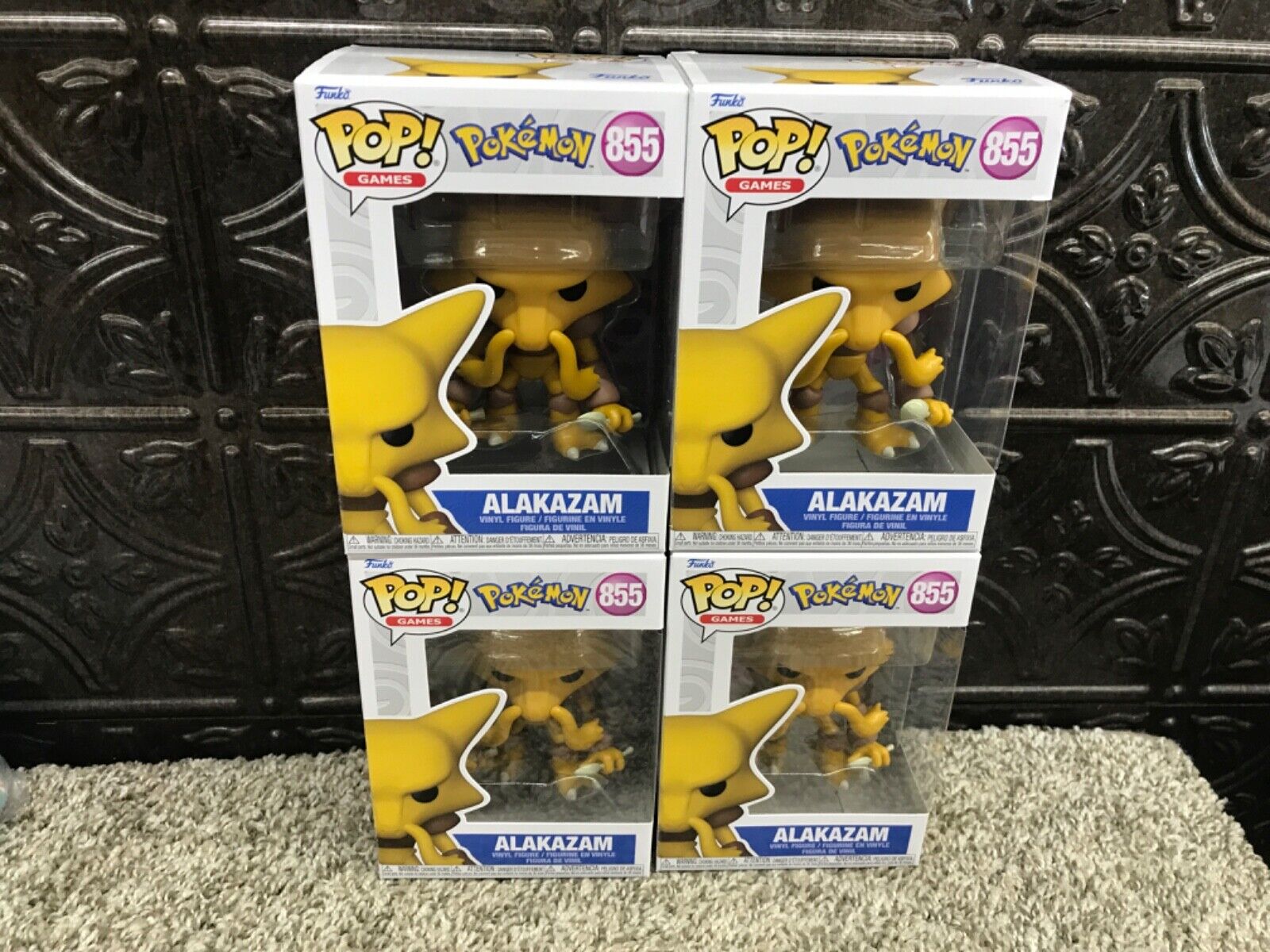 ESTOQUE] POP FUNKO 855 ALAKAZAM POKEMON - Sacred Toy