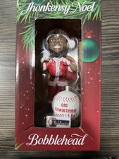 Lake County Captains Jhonkensy Noel Big Christmas Cleveland Bobblehead NIB SGA