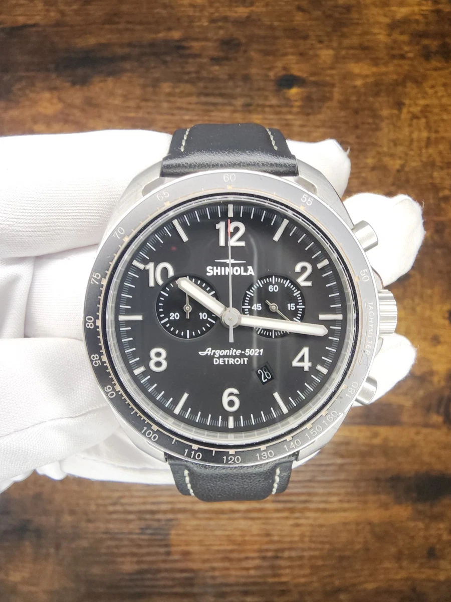 Preços baixos em Relógios de pulso de couro ouro Shinola | eBay