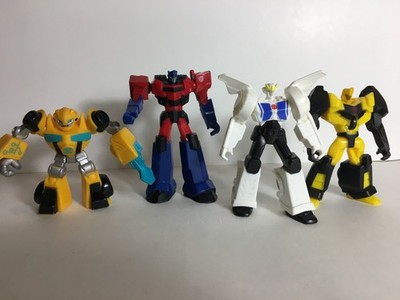Transformers Hasbro Heroes Rescue Bot Bumblebee + McDonalds Optimus Prime, lot