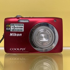 Nikon COOLPIX S2600 Digital Camera Red 14.0MP 5x Optical Zoom CCD - 90 NEW