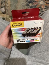 Canon PGI-280 CLI-281 5 Color Cartridge Pack for Canon Pixma Inkjet Printers