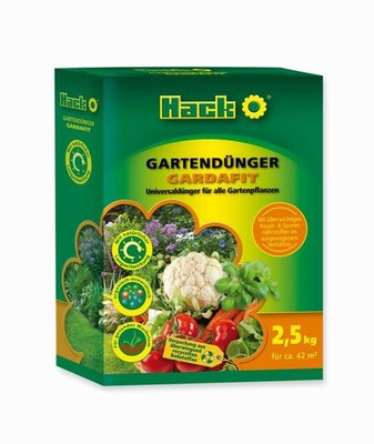 Hack Gartendünger ''Gardafit'' 2,5 kg