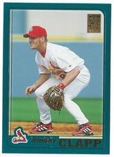 2001 Topps Traded #T176 Stubby Clapp RC Rookie Baseball Card Cardinals - READ. rookie card picture