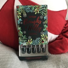 Forest Green, Shimmer, Short, Square, Shiny, Press On Nails