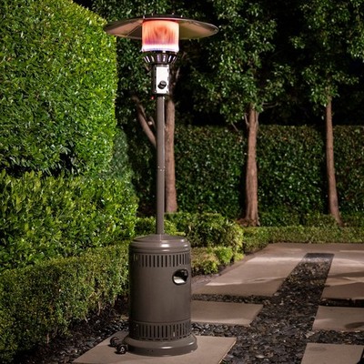 Mimosa Matte Black Lava Outdoor Gas Patio Heater Australia