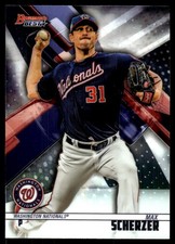 Max Scherzer 2018 Bowman's Best #63 Washington Nationals FREE SHIP AutographDen