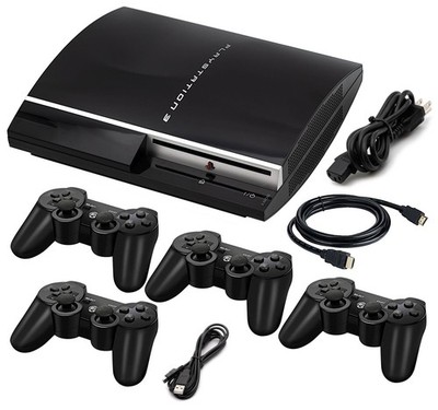 Official PlayStation 3 PS3 Console 40GB 80GB 160GB 500GB + Pick