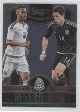 2015-16 Panini Select Dynamic Duos Giovani Dos Santos Javier Hernandez #11 0b3