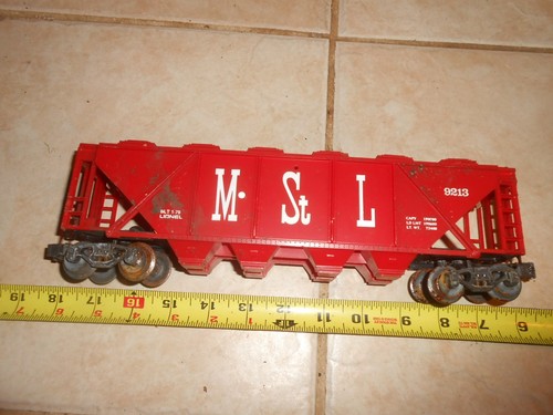 Tolva cuádruple O/O-27 Lionel 9213 M& St.L. tal cual. | Zustand: Used