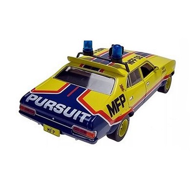 1974 FORD FALCON M.F.P. #08 BIG BOPPER XB POLICE YELLOW 1:18 SCALE