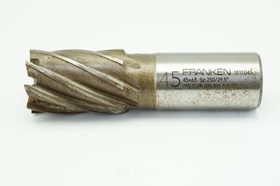 FRANKEN 1311 Schaftfräser Fräser Ø45mm Schaft Ø40mm Sch-länge:63mm GL=157mm Z=8 - Bild 1 von 4