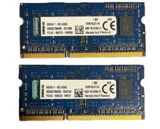 Kingston 8GB 2x4GB DDR3L 1600MHz SODIMM Laptop RAM PC3L-12800