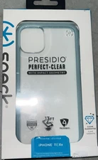 Speck Presidio Perfect-Clear Slim Clear Case iPhone 11 & XR- 13' Drop Protection