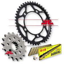Fits BMW S1000 XR 2022 - 2024 JT DID VX GOLD X-RING CHAIN AND SPROCKET SET