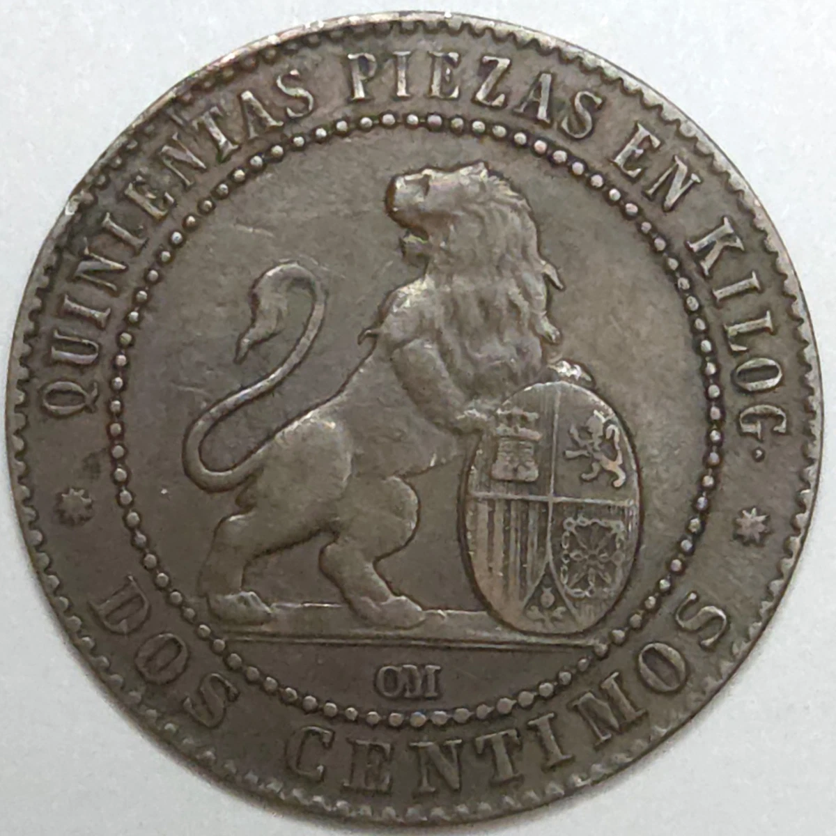 Copper 1870 Year Spanish Coins for sale | eBay