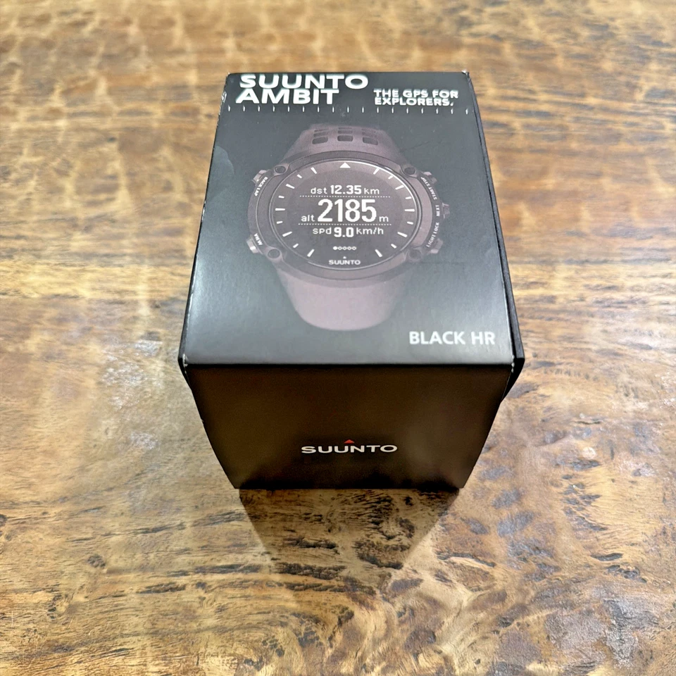 Suunto Ambit integriertes GPS mit Kompassbarometer Thermometer & HR-Monitor schwarz