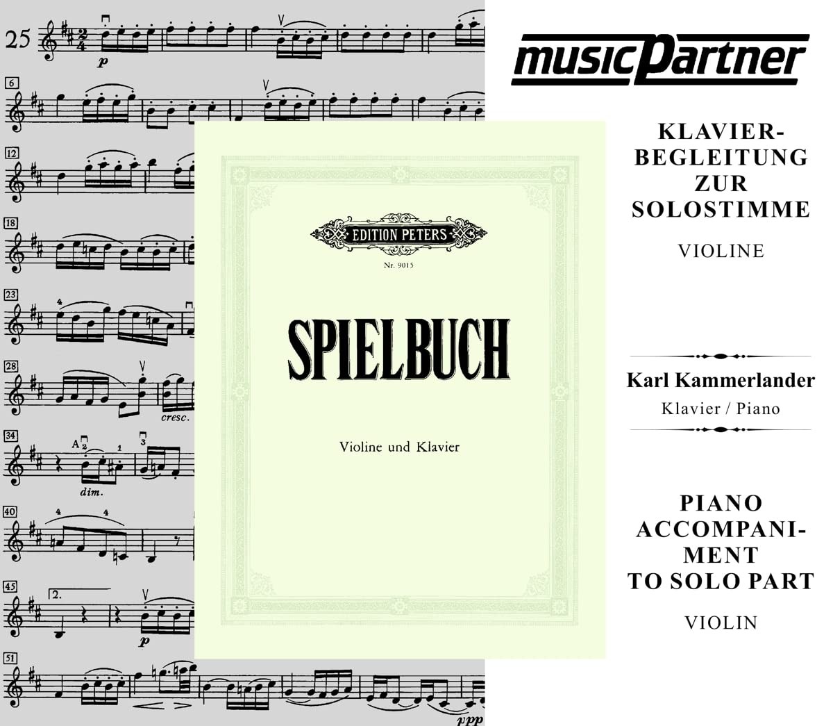 Klavier Violine Spielbuch Für Violine & Klavier (CD)