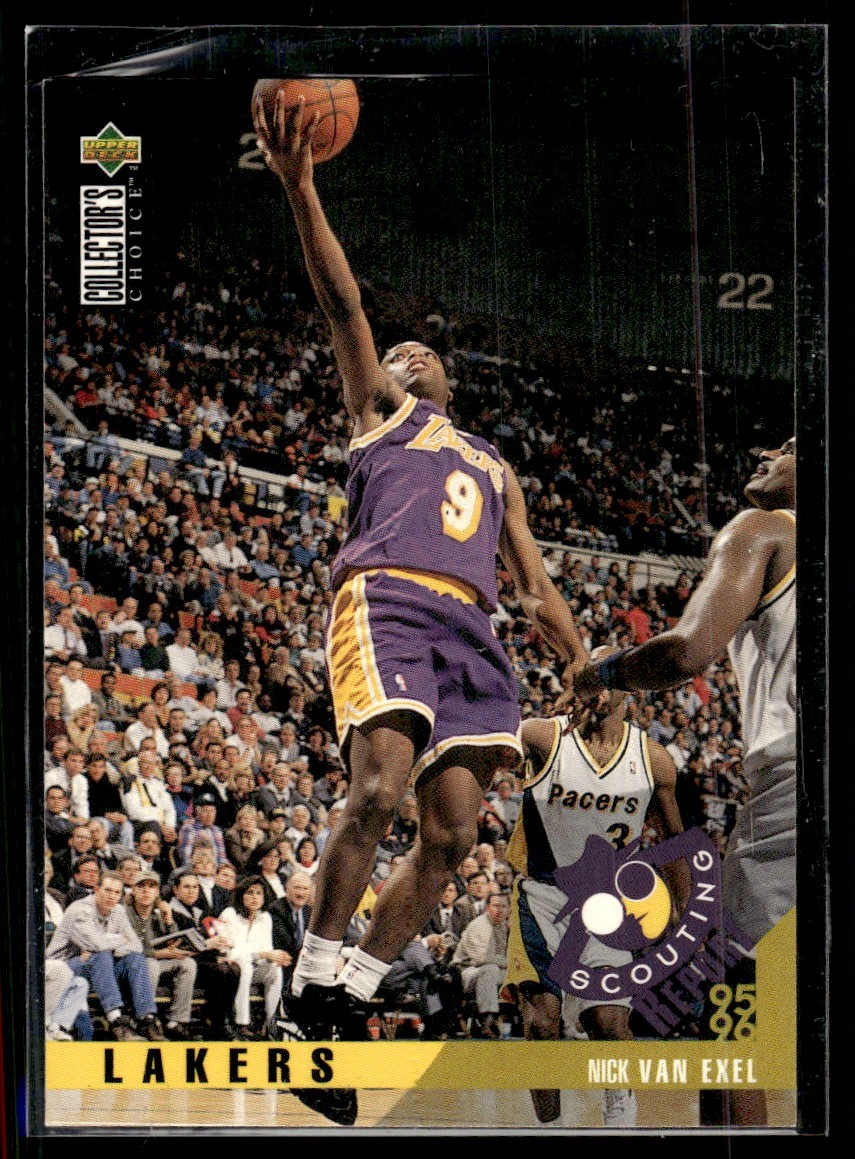 1995-96 Collector's Choice Nick Van Exel Los Angeles Lakers #333